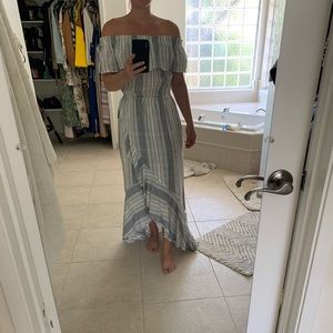 Express Off the Shoulder Maxi